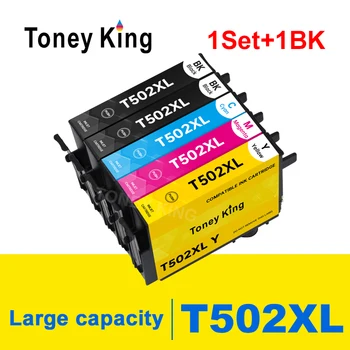 Съвместим мастилницата Toney king За EPSON 502 T502 XL За принтер Expression Premium XP5100 XP5105 Wrokforce WF-2865 WF-2860