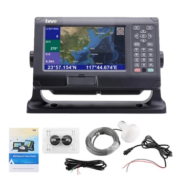 8-инчов морска БД/GPS Навигатор С цветен LCD-дисплей, Поддръжка на плотер карти C-Map за XINUO-MAP XF-808 Морски GPS навигация