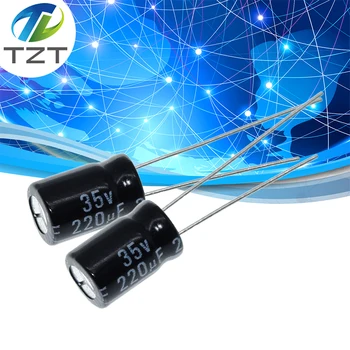 20 парчета с високо качество на 35-220 icf 8*12 мм 220 icf 35 8*12 електролитни кондензатори