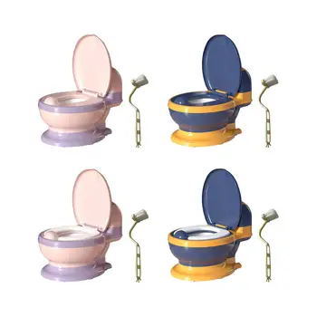 Детски гърне-тоалетна чиния с подвижна гърнето за съхранение на салфетки за момичета и момчета
