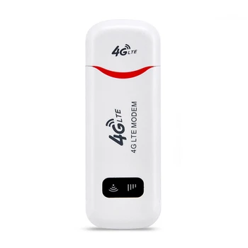 LTE 4G рутер Безжичен USB ключ Мобилен широколентов модем 150 Mbit/сек, USB WiFi адаптер, безжична мрежова карта