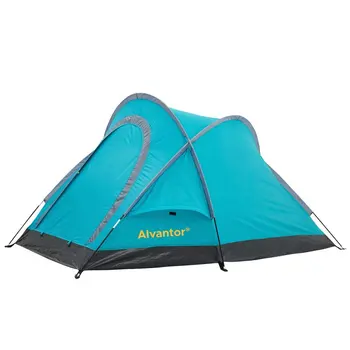 Туристическа палатка, туризъм семейство, лек и водоустойчив палатка за 2-3 човека, защитени от