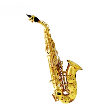 Гореща разпродажба 2023, полезен ключ Bb, саксофон Jinbao от жълт месинг със златен лак (SP310G)