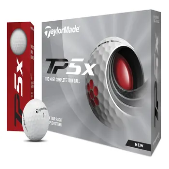 Полиуретанова топки за голф TP5X, 12 опаковки, бели