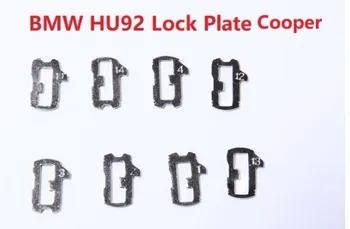 (200шт) HU92 Cooper За автомобилния Замъка BMW Язычковая Определяне на плоча HU92 Автомобилни Ключалки Таблети Пружинен заключване на месинг материал, Комплект за ремонт автоблокировки