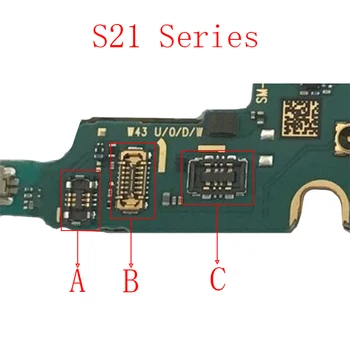 1-10 бр. Ключа за Захранване на Антена Сигнал на Звука на Батерията Конектор спк стартира строителни Върху дънната платка за Samsung S21 Ultra S21U S21Plus G991U G996 G998 F B