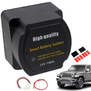 Комплект с Двойна Батерия VSR Dual Battery Isolator Kit Pro VSR Dual Battery Kit Интелигентно Автоматично Зарядно Устройство За Морски Автомобили UTV ATV