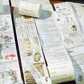Поредица от книги за винтажной колекция, маскирующая лента Васи, художествена английска декоративна залепваща лента, материал за scrapbooking 