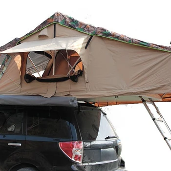Палатка за покрива на автомобила Rockytent Overland 4WD Mini с ультралегким мек корпус