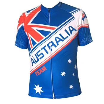 Тур дьо Австралия Колоездене Потници Летни Върховете на МТВ С Къс Ръкав Велосипедна Риза Ropa Maillot Ciclismo Състезателна Облекло Риза Ciclismo