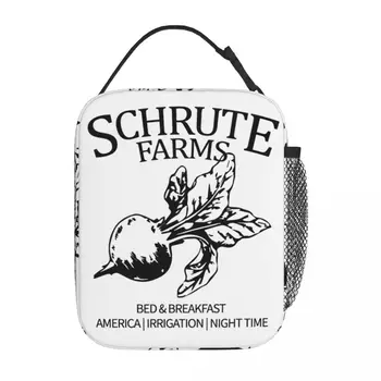 Случайна чанта за обяд The Office Dwight Accessories Контейнер за обяд Schrute Farms, ново записване, охладител, термобокс за Bento