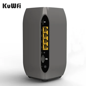KuWFi 4G Рутер Нов 150 Mbps Безжична CPE Отключени WIFI Рутер с 3G/4G LTE Мрежа wi-fi СИМ-Рутери на До 64 Потребители