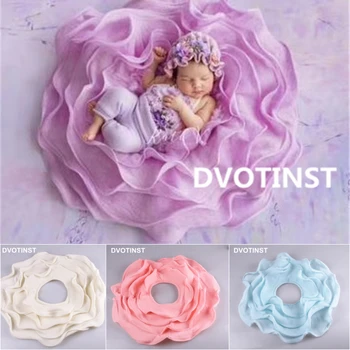 Dvotinst Реквизит за снимки на новородени вълна на фона одеяло с растителност мат Аксесоари за фотография Студийная снимане на Реквизит за снимки