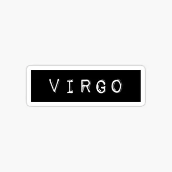 Virgo, 5 бр., автомобилни стикери на прозореца, украса за дома, сладки, забавни стикери на мотоциклет, мультяшное изкуство, аниме, лаптоп, багажная стая