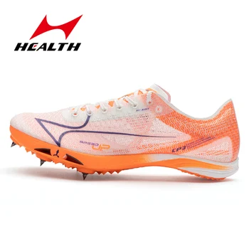 Карбоновая табела за здравето, сверхлегкая обувки за спринт с шипове, професионални маратонки за бягане на средни и дълги разстояния за лека атлетика