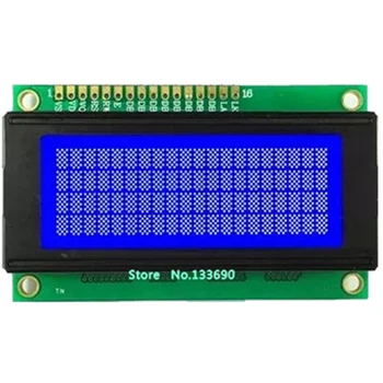 2 ЕЛЕМЕНТА 204 20X4 2004 малък LCD дисплей с LCM модул синьо или жълто-зелен цвят, мини 5 В 2004D, бели led светлини с високо качество