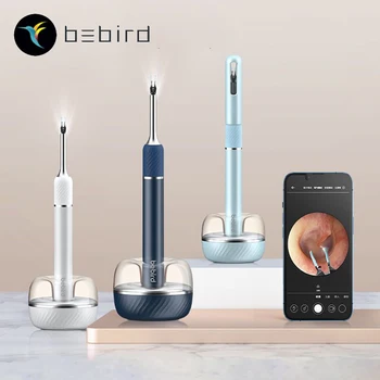 Нов Bebird Note5 Pro Интелигентни Визуални Ушни Пръчки Ендоскоп 1000 W висока инжекция Ушна Пръчка Мини Камера Отоскоп Здраве и Хигиена-Чисти Ушите