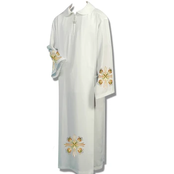 Одежди на Духовенството и от Католическата Църковна Утвар Дреха на Свещеник Бяло Тайнството на Рокля, Костюм, за да проверите за християнския Религиозен Етикет