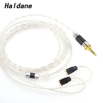 Haldane 1,2 м 2.5/3.5/4.4 мм-балансирано, 4-жилен посеребренный кабел за обновяване на слушалки за MH-NH205 FitEar MH334 MH335DW togo334