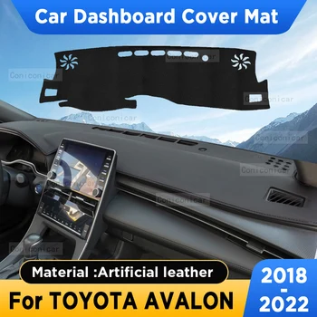 За TOYOTA AVALON 2019 2020 2021 2022 калъф за арматурното табло на автомобила козирка подложка от изкуствена кожа панел мат килими аксесоари