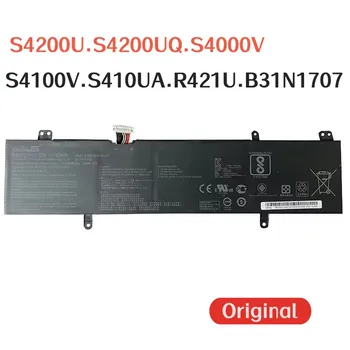 100% Оригинален 3800 mah За ASUS S4200U S4200UQ S4000V S4100V S410UA R421U B31N1707 батерия за лаптоп