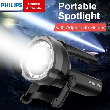 Philips SFL3101 портативен прожектор, мощен led фенер с висока мощност с USB зареждане, фенери за самозащита на открито