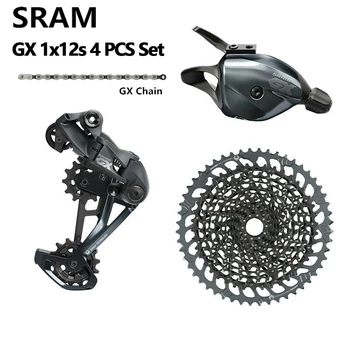 SRAM Eagle GX SX NX Groupset 1x12S Набор от велосипедни групи МТВ Велосипед скоростния С Дълга Клетката на Задния Превключвател Дек Верига, 4 бр. Комплект