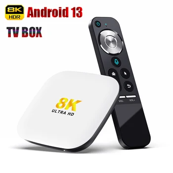 H96MAX M2 Android TV BOX WIFI6 8K 13 Android Smart TV BOX RK3528 Чип, 8K Andorid 13,0 Декодер декодери H. 265 видео плейър