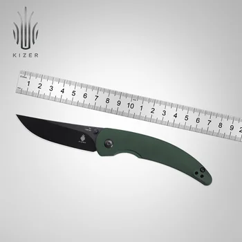 Джобен нож Kizer V3601A1 Chili Pepper 2022 Новата алуминиева дръжка със стоманена острие 3V Нож Полезни ръчни инструменти