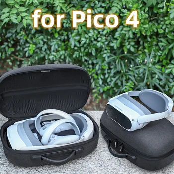 Твърда Чанта За съхранение на ЕВА За PICO 4 VR, Многофункционална Кутия За Съхранение на Слушалки, Пътен Калъф За Носене на ръка, Аксесоари