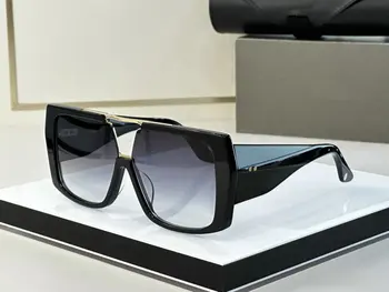 2023 Модни Ацетатные Слънчеви очила С трайно Негабаритной рамки, Дамски Луксозни Маркови Дизайнерски Слънчеви очила, Мъжки Ретро Слънчеви очила За шофиране