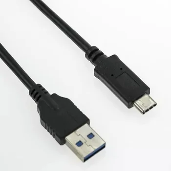 30 см на 50 см, 1 м и 1,5 м USB 3,0 3,1 Тип C Штекерный USB конектор-C За тип A Штекерная Реверсивная Линия за бързо зареждане на Данни Къс Кабел
