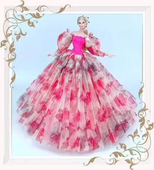 за рокли на принцеси за Барби