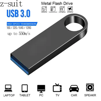 Бързото четене от USB памет USB-устройство и писалка-устройство Окачен Устройство за съхранение 32 GB Memory Stick Метален защитен от падане 128 GB USB3.0 Флаш памет За Лаптоп