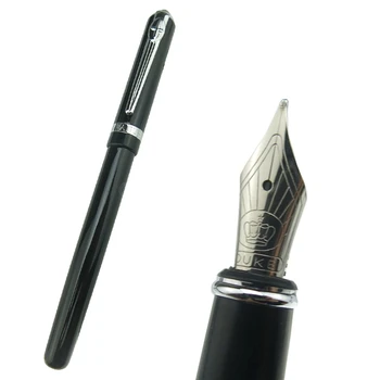 Duke 962, черно-сребърна писалка, смесен съвет, професионалните учебни канцеларски материали, писалка за писане, подарък
