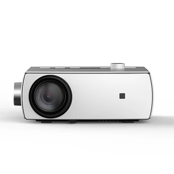 Мини проектор YG430 Native 1080P Преносим проектор с цифрово увеличение и Hi-Fi стерео най-добрият проектор за домашно кино с 220 ANSI