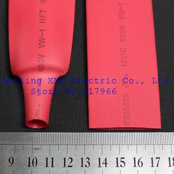 28 мм цвят червен свиване тръба изолация свиване тръба сертифицирана ROHS, UL околната среда