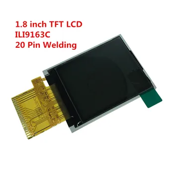 1,77 инча TFT LCD дисплей панел 20Pin ILI9163 128*160 8-битов, без тъчпад MCU 8080 8-битов паралелен порт