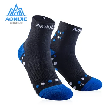 AONIJIE 2020 4092 Спорт на открито, бягане, спортни показатели, възглавница за тренировки, една четвърт от компрессионных чорапи, защита на петата, колоездене