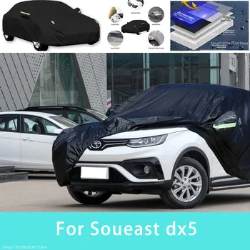 За Soueast dx5 външна защита, пълни с автомобил сеат, снежната покривка, козирка, водоустойчива прахозащитен външни автомобилни аксесоари