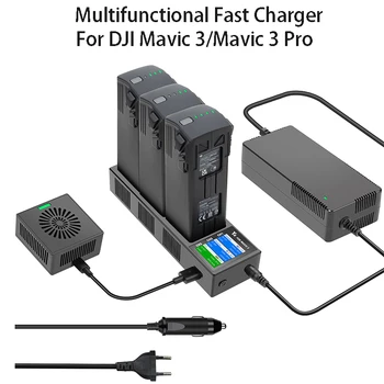 Многофункционално Бързо Зарядно Устройство 4 в 1, за Mavic 3 Pro Smart Battery Charging на Центъра За DJI Mavic 3/Аксесоари за Търтеите Mavic 3 Classic