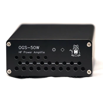 Най-добрите оферти 50 W HF Усилвател на мощност за USDX FT-817 ICOM IC-703 IC-705 IC705 KX3 QRP FT-818 G90 G90S G1M X5105 Усилвател за шунка радио OGS-50W