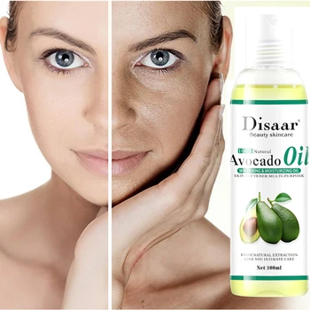 100% Органично студено пресовано масло от авокадо за отпускане на лице, смесване на етерични масла, масаж, масло за тяло, хидратиращ крем, избелващ кожата
