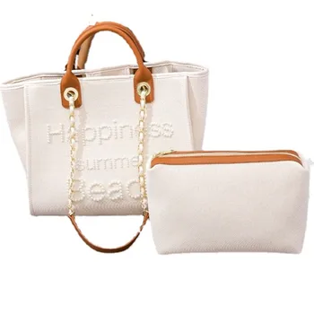 Дамска чанта, малка холщовая чанта ръчна изработка, расшитая мъниста, голямо голям чанта на едно рамо, бяла чанта за майките, големи чанти