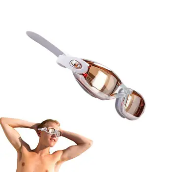 Очила за плуване на възрастни Възрастни мъже жени плувни очила с пълна защита без течове Регулируеми удобни плувни очила за