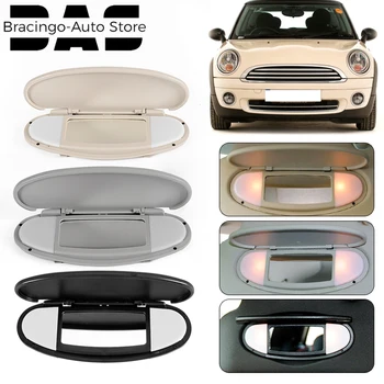 Подходящи за BMW Mini R55 R56 R60 2007-2015, 1 бр., Козирка, Капачка Огледало за Тоалетка Маса с Осветление, Покриване на лампа, Огледало за Грим в Салона на Автомобила