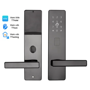 TTlock App Bluetooth система за заключване на вратите Електронен разход на автоматично заключване на вратите смарт карта сензорна клавиатура Заключване с парола за дома / офиса / на хотела