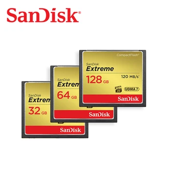 Компактна Флаш Карта Sandisk extreme PRO Memory 32 GB 64 GB 128 GB 120 М/С Висока Скорост За Canon D300 7D 5DSR Card DSLR