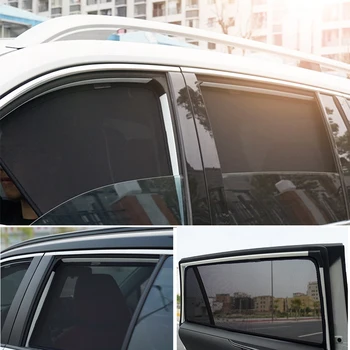 За Kia Carens 2013-2020 Авто Козирка Магнитно Предното Предното Стъкло На Окото Шторка Задното Странично Прозорец На Сенника Щит