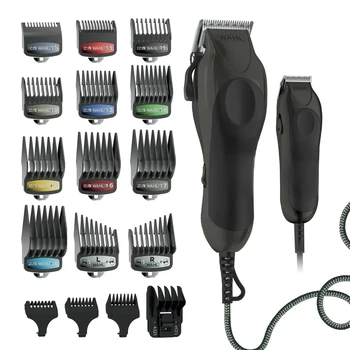 Разход на набор от серия, машина за подстригване на коса премиум-клас и машинка за подстригване. Черно / с кабел 79804-100